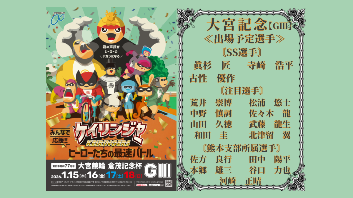 大宮記念【ＧⅢ】倉茂記念杯